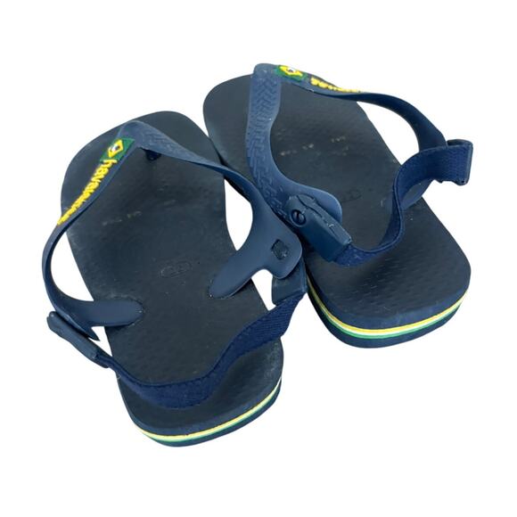 Havaianas Baby Flip Flops Size 22 Blue - Picture 4 of 6